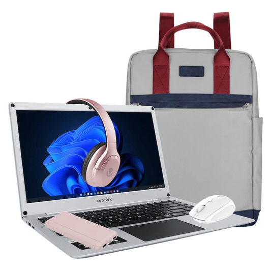 Connex 14 Celeron 4/128SSD Ladies Bundle