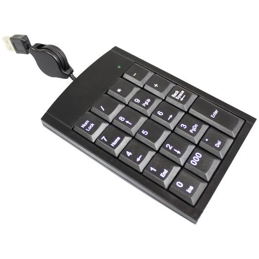 Volkano Numeric Series USB Numeric Keypad - Black
