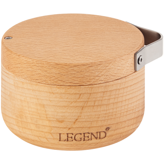Legend Premium Beechwood salt cellar w/s ( Order in Qty of 6)