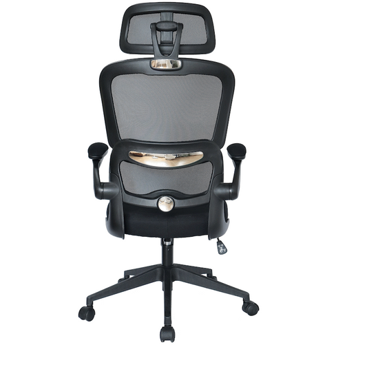 Everfurn Owen High Back Office Chair - Black
