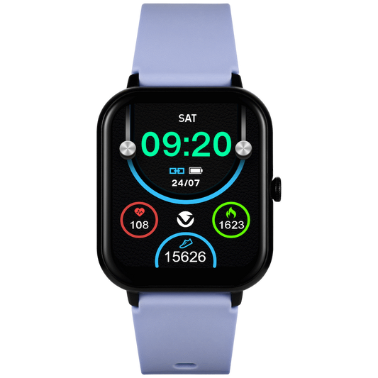 Volkano Chroma Series Smartwatch with Ultramarine Strap