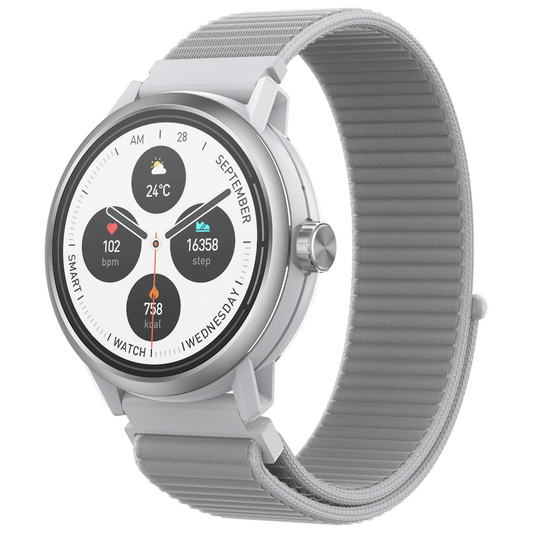 Volkano Tide Series Waterproof Smart Watch - Silver