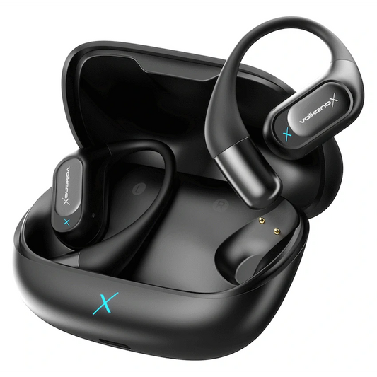 VolkanoX O300 Air Conduction OWS Earphones - Black