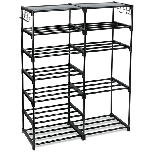 Everfurn Myra Show Rack - Black