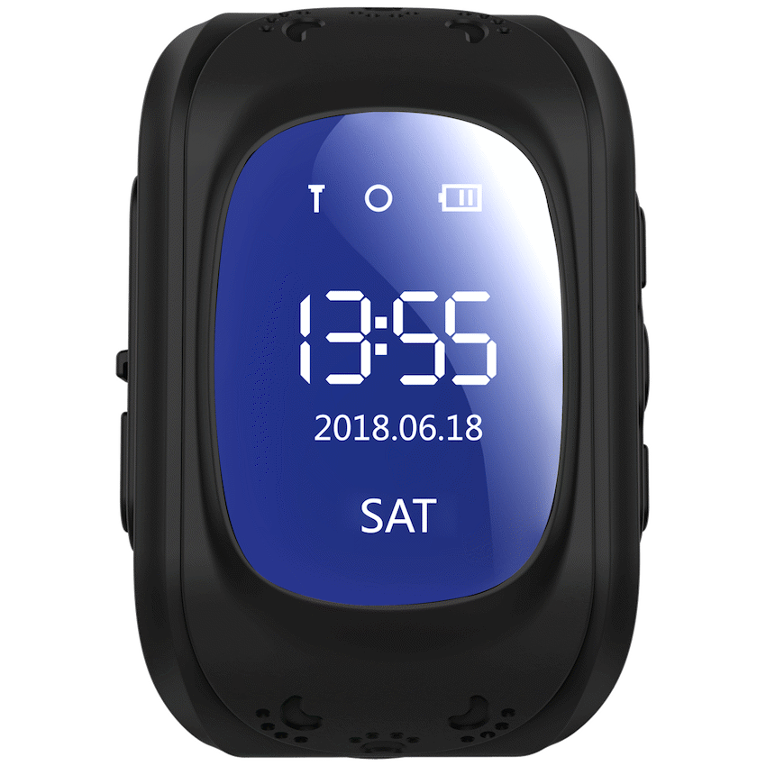 Volkano Kids Find Me Series Children's GPS Tracking Watch - Black