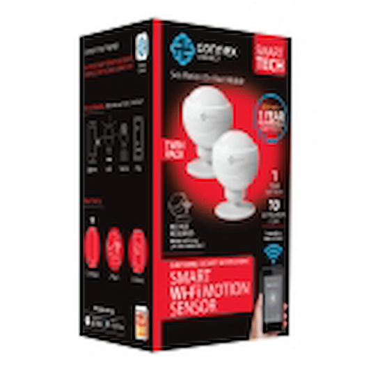 Smart WiFi Motion Sensor Recharge Twin Pack