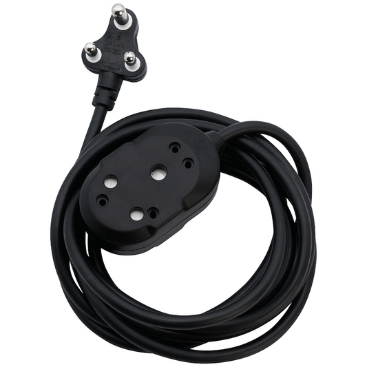 Ellies Back-to-Back Light-Duty Extension Lead - 3m