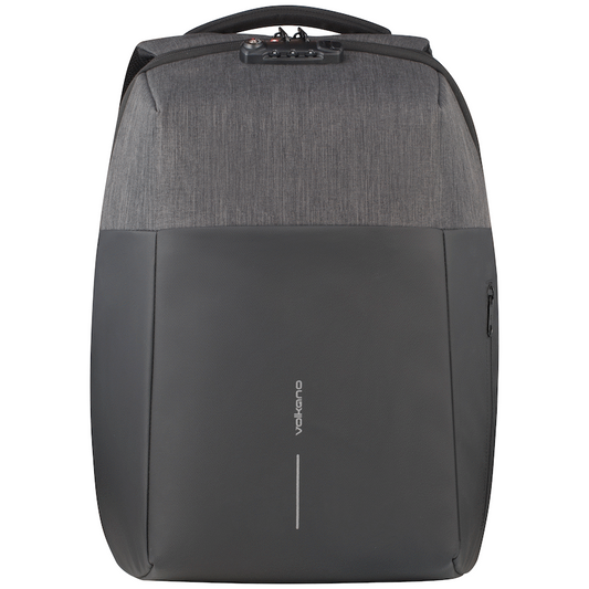 Volkano Smart Deux Laptop Backpack - Black/Charcoal