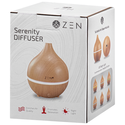 Zen Serenity Diffuser - Light Wood