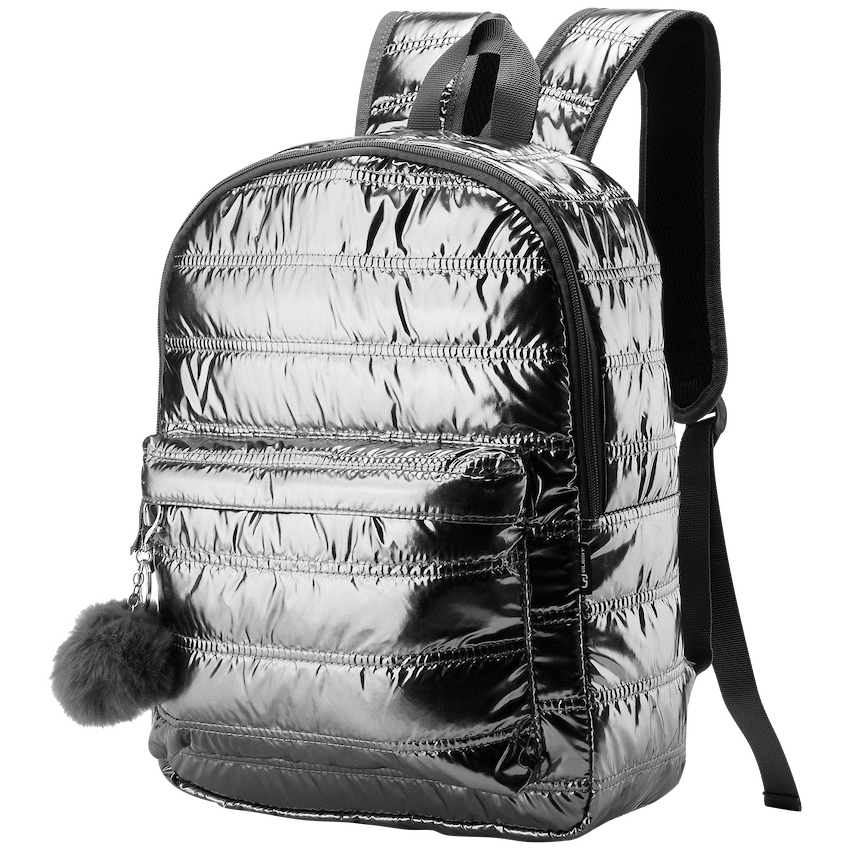 Quest Puffer Backpack Silver
