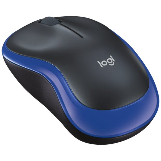 Logitech(R) M185 Wireless Mouse - Blue