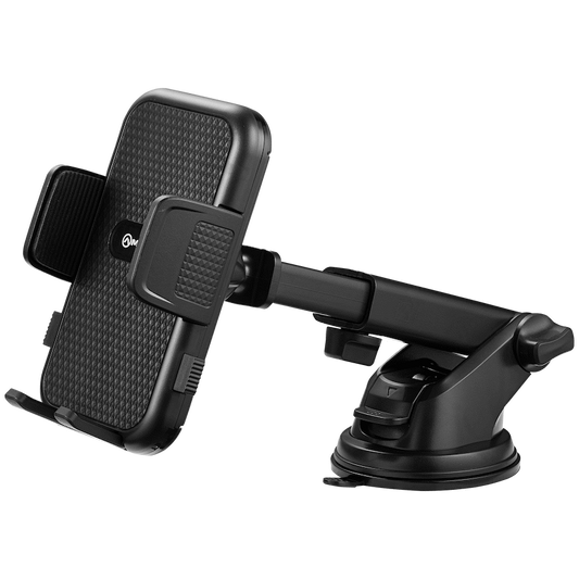 Amplify Anchor Series Extendable Car Dash Mount Phone Holder - Black