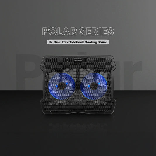 Volkano Polar Series 15" Dual Fan Notebook Cooling Stand