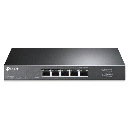 TP-Link TL-SG105-M2 5-Port 2.5G Multi-Gigabit Desktop Switch