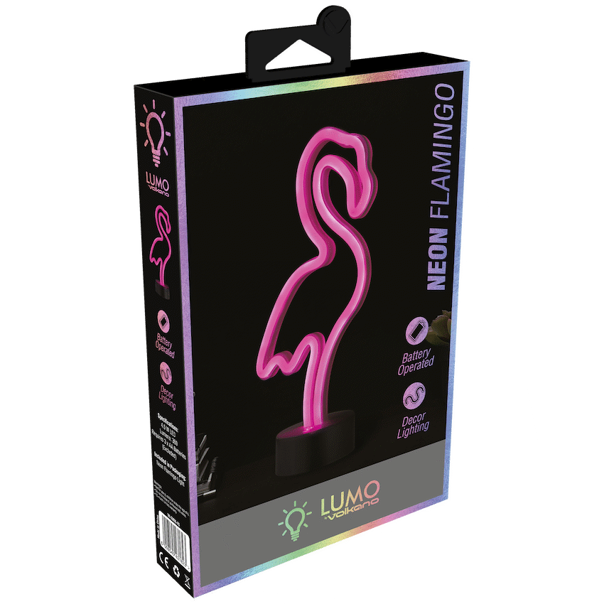 Lumo Neon Series LED Neon Light - Flamingo