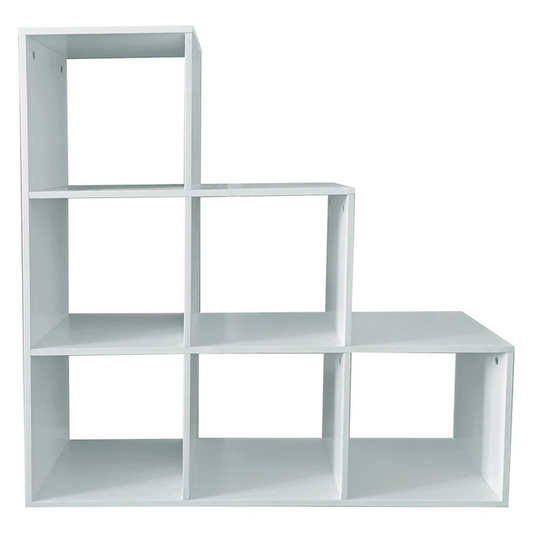 Everfurn Hexagon Bookshelf, High Pressure Laminate