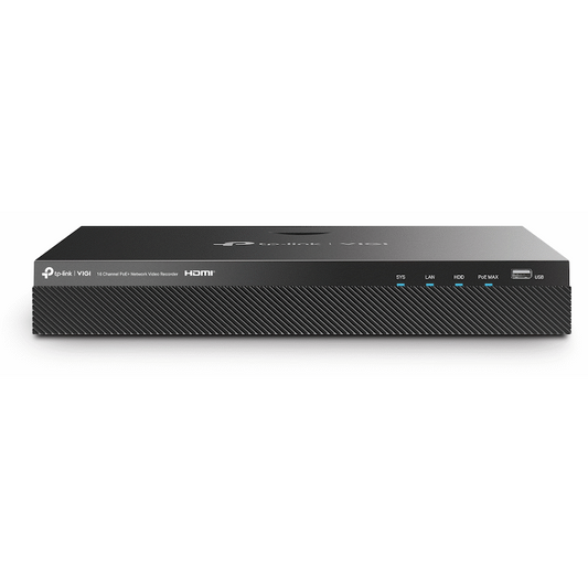 TP-Link Vigi NVR2016H-16P 16-Channel PoE+ Network Video Recorder