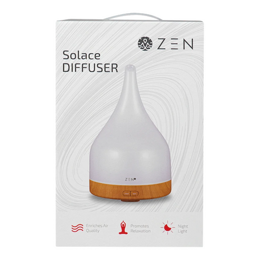Zen Solace Diffuser - Light Wood
