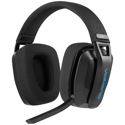 Volkano gaming Eclipse X1 Tri-mode Ultra Lightweight Gaming Headphone - Black