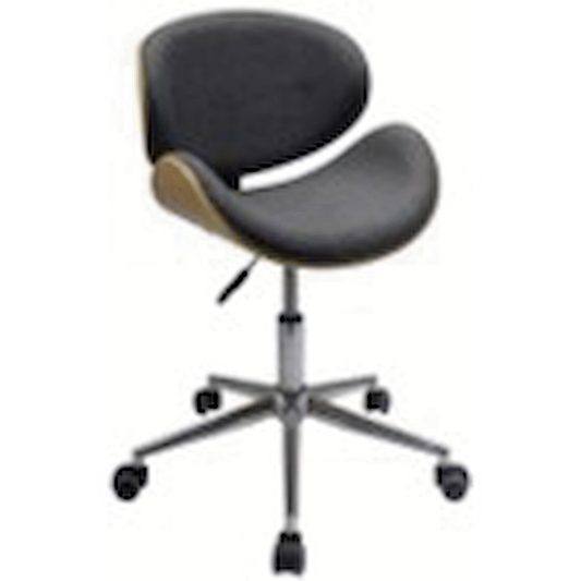 Amos Mid Back Office Chair - Grey