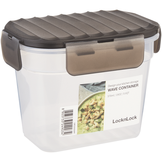 LocknLock Wave container 570ml grey