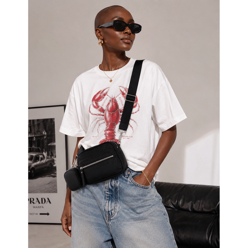 Supanova Robin Crossbody handbag - Black