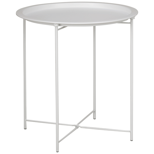 Everfurn Nala Side Table - White