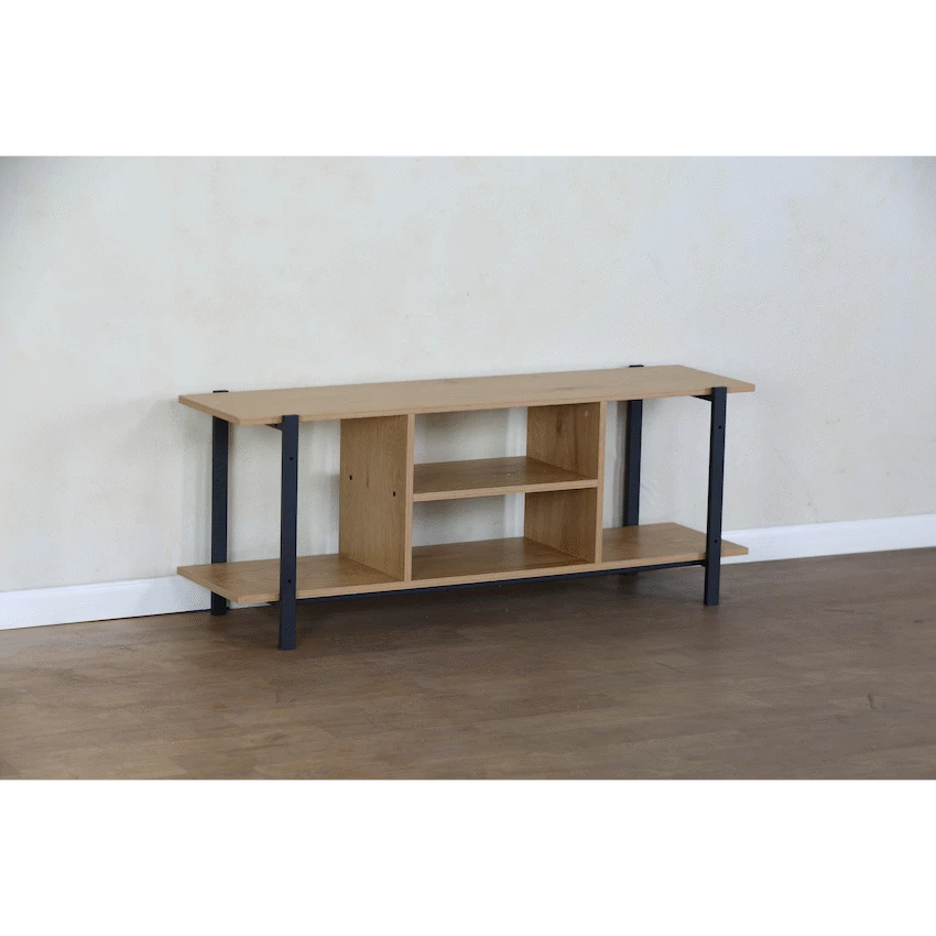 Everfurn Sable TV Stand - Oak