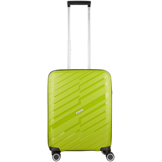Travelwize Java PP 4-Wheel Spinner 55cm Luggage - Lime
