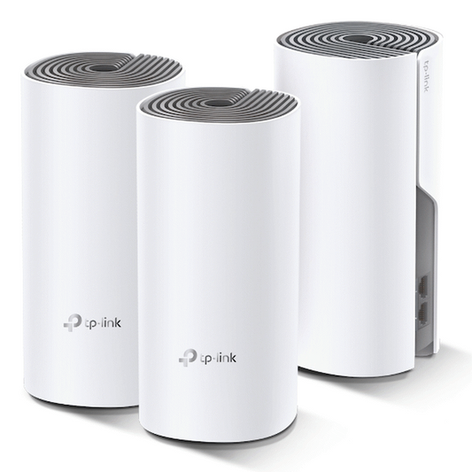 TP-Link Deco E4 (3-Pack) AC1200 Whole-Home Mesh Wi-Fi System