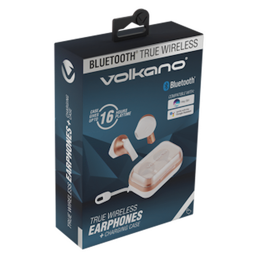 Volkano Equinox Series True Wireless Earphones - Rose Gold