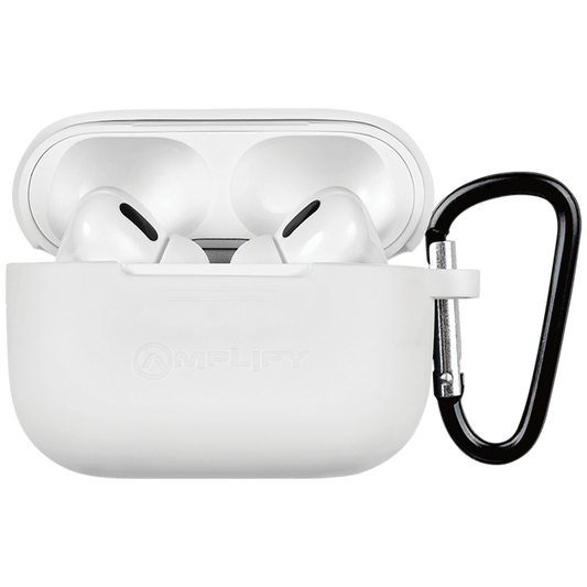 Amplify Note X Series TWS Earphones - White Case + White Cover