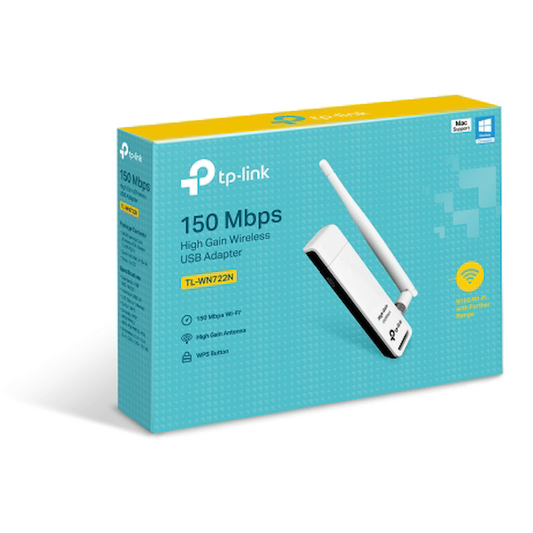 TP-Link TL-WN722N 150Mbps High Gain Wireless USB Adapter