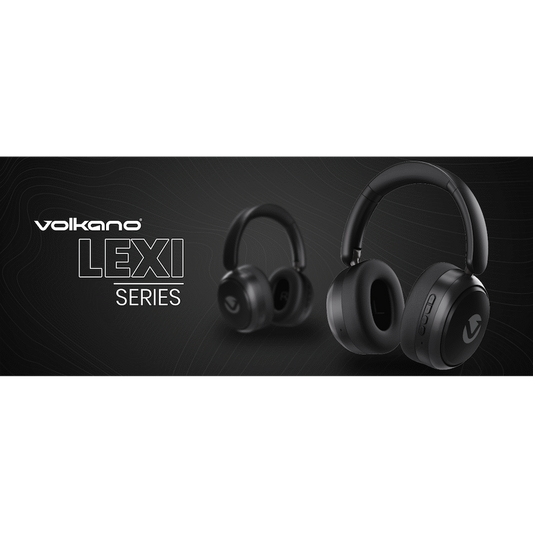 Volkano Lexi Bluetooth Headphone with ANC - Black