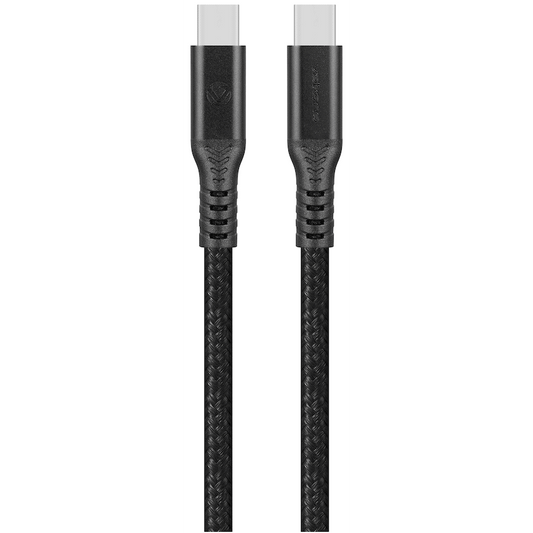 Volkano Weave Series USB C to USB C 240W 20Gbps 2m-black