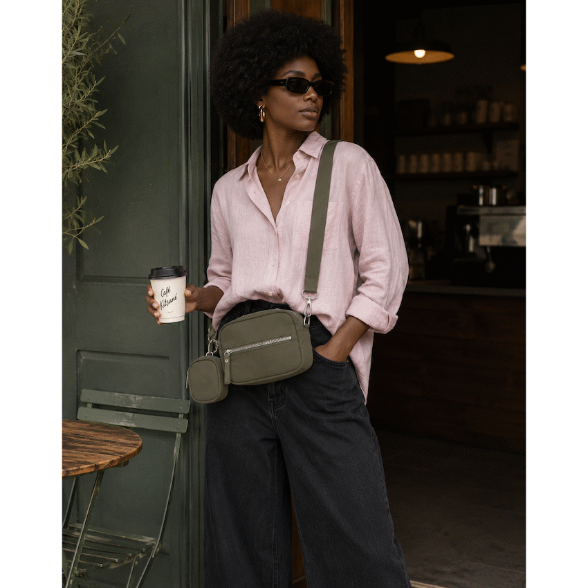 Supanova Robin Crossbody handbag - Olive