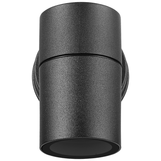 Ellies Ash Series AC UniBeam wall light - Nylon Carbon Fiber - GU10 Base - BK