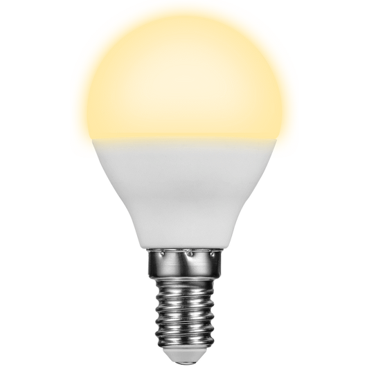 Switched 5w Golfball LED Light Bulb E14 - Warm White