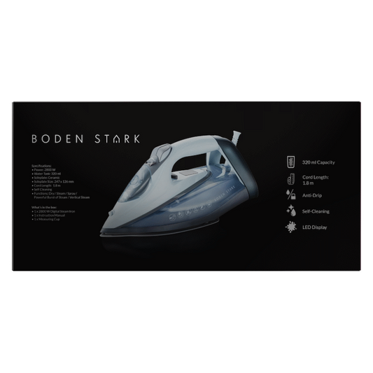 Boden Stark 2800w Digital Steam Iron