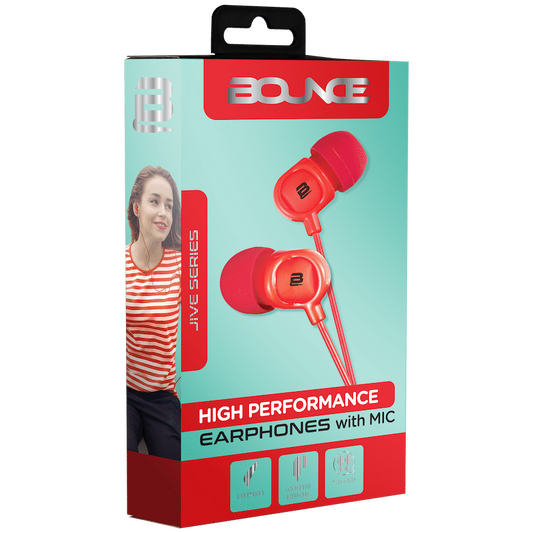 Bounce Jive with Mic - Red