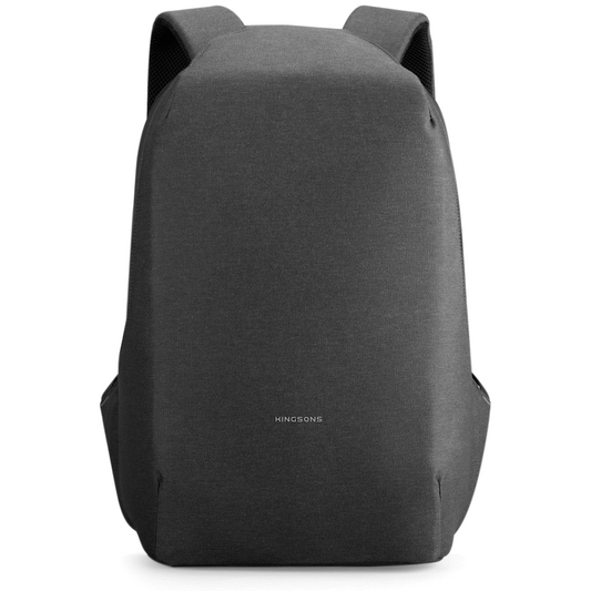 Kingsons Urban Series Anti-Theft 15.6" Laptop Backpack - Black