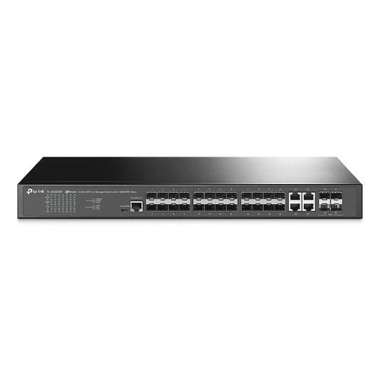 TP-Link SG3428XF JetStream 24-Port SFP L2+ Managed Switch with 4 10GE SFP+ Slots