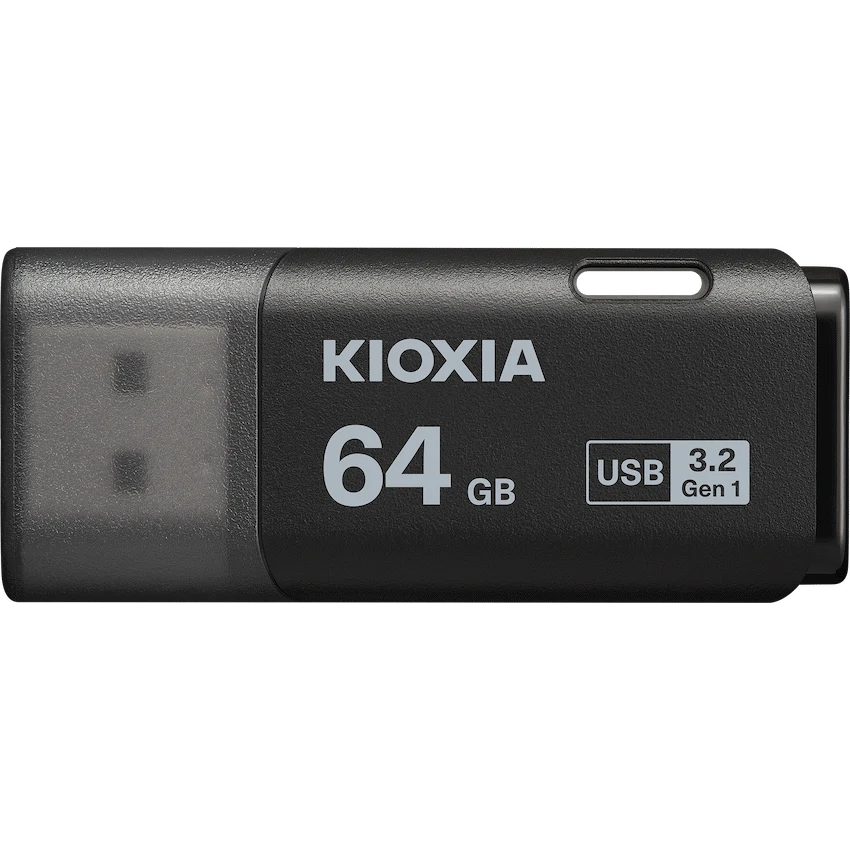 Kioxia U301- 64GB USB 3.2-GEN1-BLK