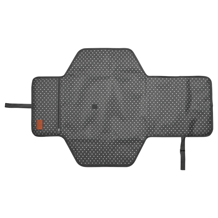 Totes Babe Dotty Series Changing Mat - Grey