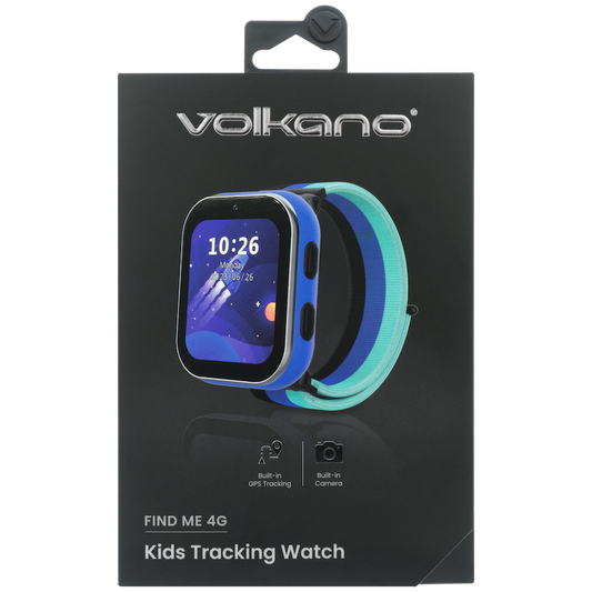 Volkano Find Me 4G Series GPS Tracking Watch with Camera - Unisex