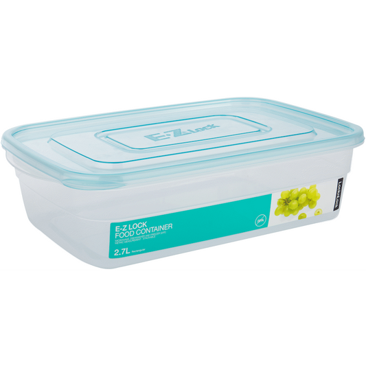 LocknLock EZ Lock rect 2.7lt blue ( Order in Qty of 6)