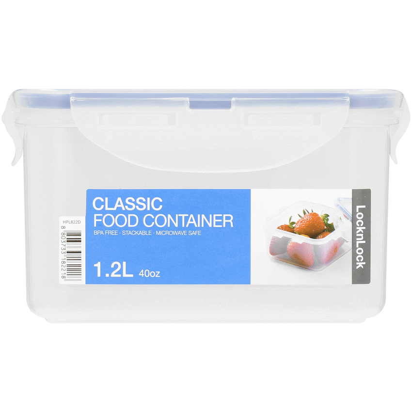 LocknLock square container 1.2lt ( Order in Qty of 4)