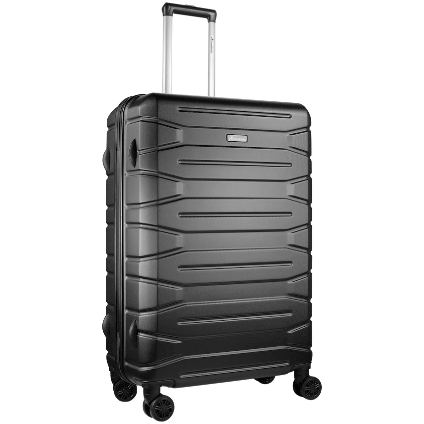 Travelwize Cabana ABS 4-Wheel Spinner 3pc Luggage Set - Black