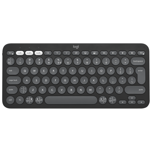 Logitech(R) Pebble Keys 2 K380s - Tonal Graphite