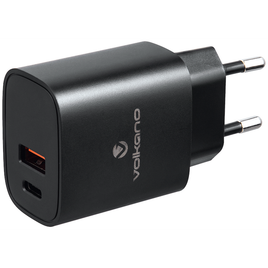 Volkano Express Series QC3.0 + PD Wall Charger - 20w with Cable
